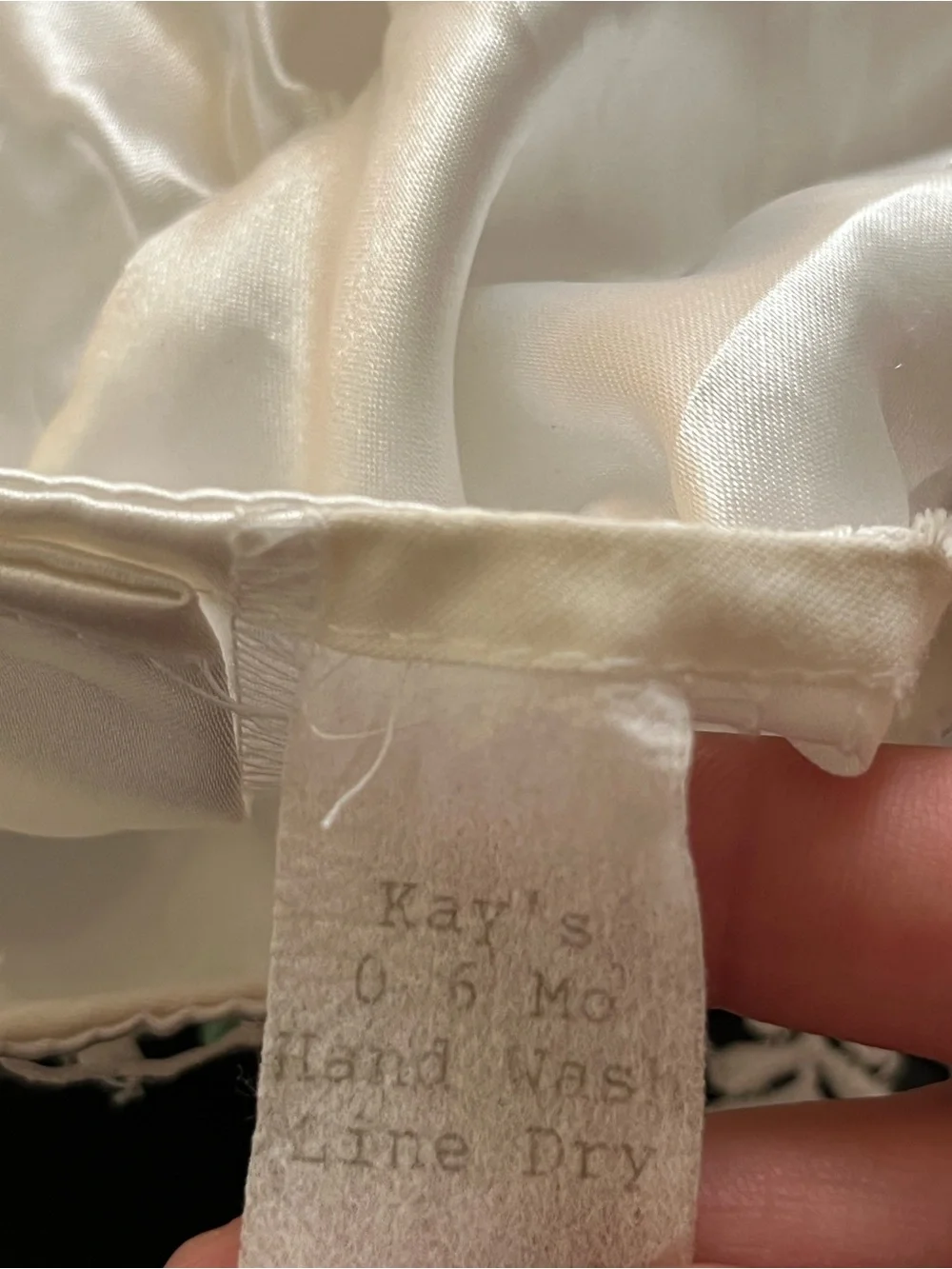 Kays Vintage Baby girl Satin lace christening blessing gown baptism formal dress